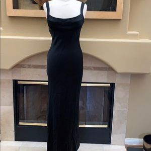 Elie Tahari black silk dress 6